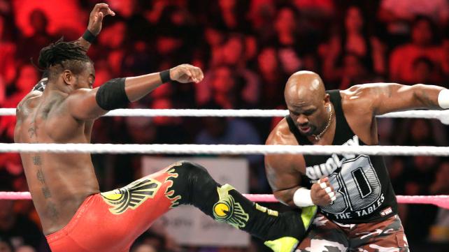 The New Day vs. The Dudley Boyz (WWE, Hell in a Cell 2015)