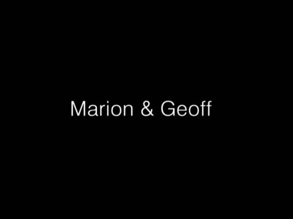 Marion  & Geoff