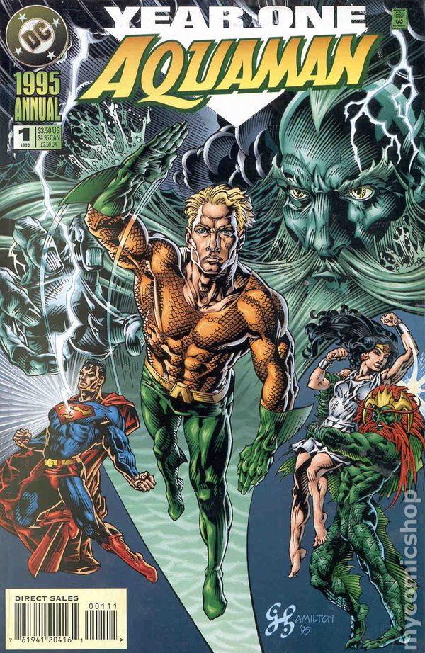 Aquaman Annuals 1995 - 1999