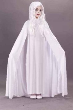 Gossamer Ghost Child Md Kids Girls Costume