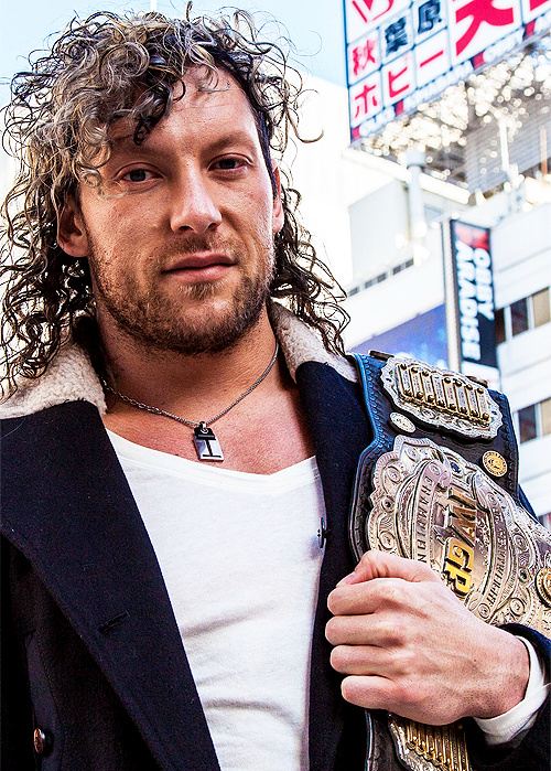 kenny omega wrestles doll