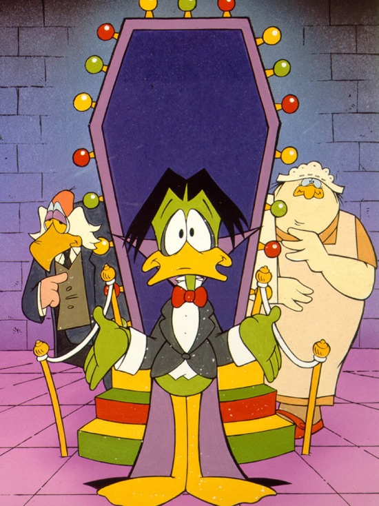 count duckula soft toy