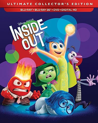 Disney Pixar Inside Out 3D Exclusive Ultimate Collector's Edition ( 3D Blu Ray + Blu Ray + DVD + Dig