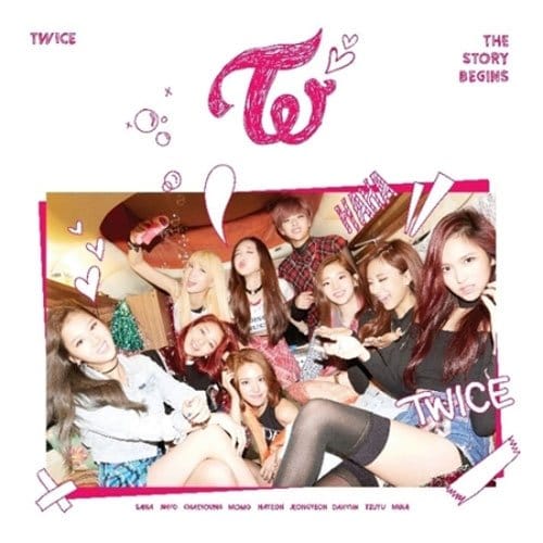 TWICE - [ THE STORY BEGINS ] 1st Mini Album CD + Photocards + Booklet + Garland + Poster