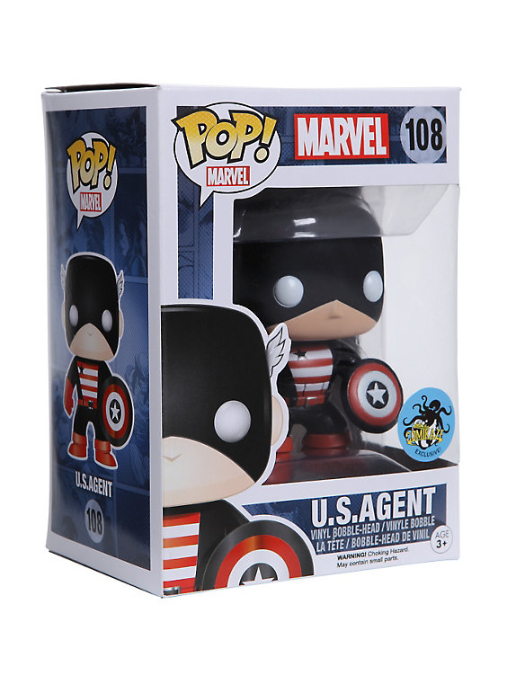 Marvel Pop! Vinyl: U.S. Agent Comikaze Exclusive