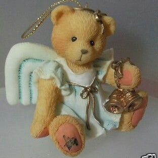 Cherished Teddies - Angel With Bells (Ornament)