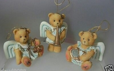 Cherished Teddies - Angel With Bells (Ornament)