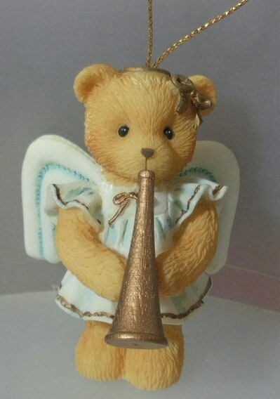 Cherished Teddies - Angel With Trumpet (Ornament)