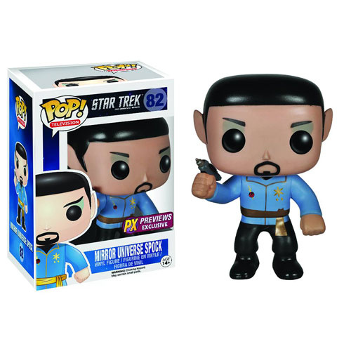 Star Trek The Original Series Pop! Vinyl: Mirror Mirror Spock Previews Exclusive Star Trek The Original Series Pop! Vinyl: Mirror Mirror Spock Previews Exclusive