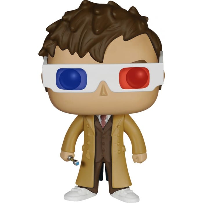 Doctor Who Pop! Vinyl: Tenth Doctor w/ 3D Glasses Hot Topic Exclusive