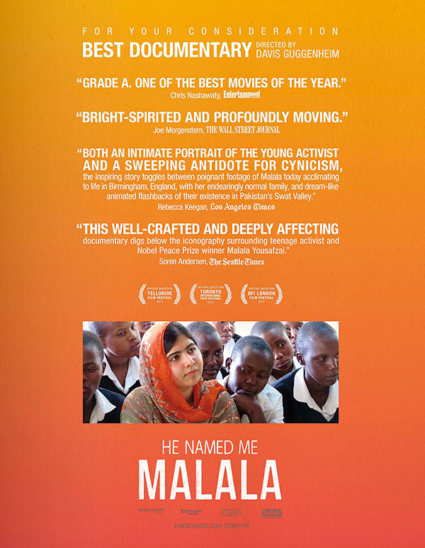 He Named Me Malala