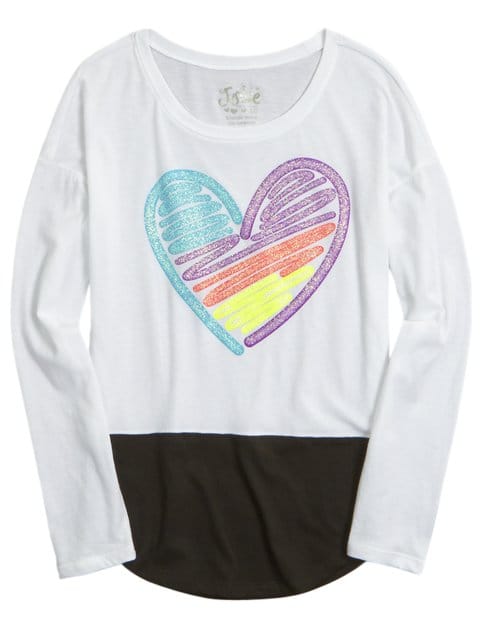 Colorblock Tunic Tee