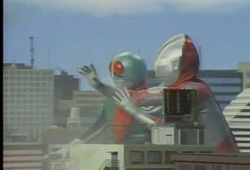 Ultraman VS Kamen Rider