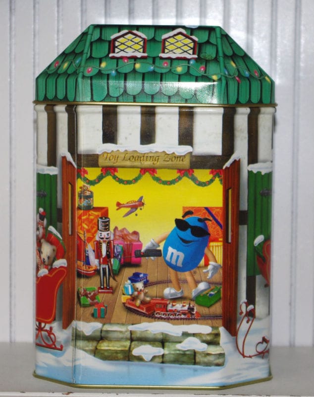 M&M's Santa's Workshop Collectible Tin