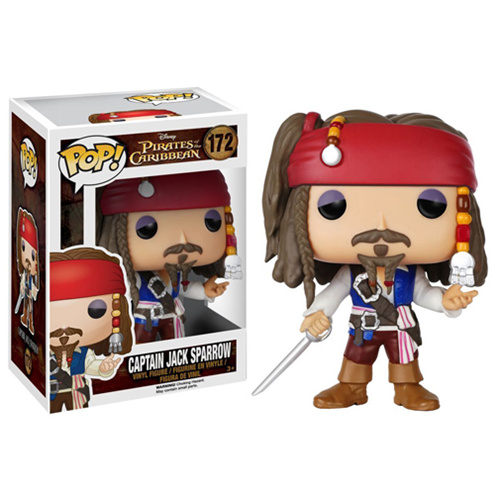 Pirates of the Caribbean Pop! Vinyl: Captain Jack Sparrow Version 2