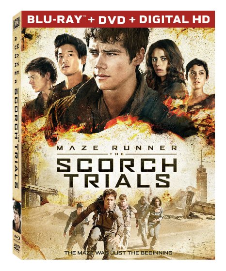 Maze Runner: The Scorch Trials Blu-Ray + DVD + DHD