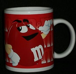 M&M's Coffee Mug Red