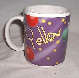 M&M's Coffee Mug Yellow
