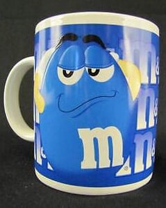 M&M's Coffee Mug Blue