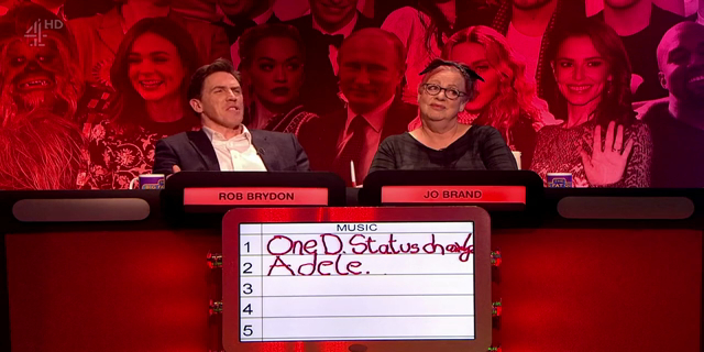 The Big Fat Quiz of the Year 2015