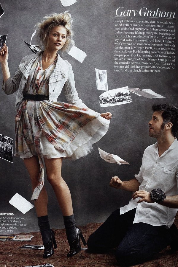Sasha Pivovarova Sasha Pivovarova