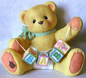 Cherished Teddies - Baby Blocks Bank