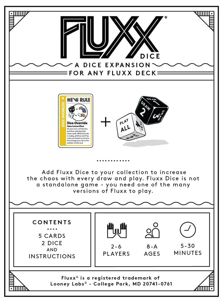 Fluxx Dice