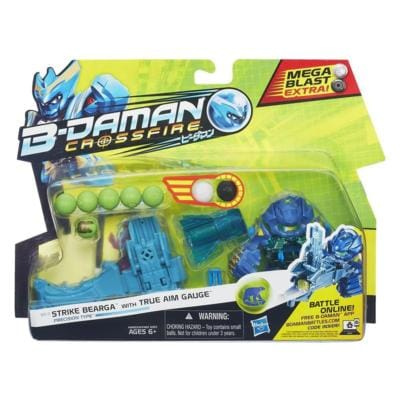 B-Daman Crossfire Strike Bearga Figure with True Aim Gauge (BD-11)