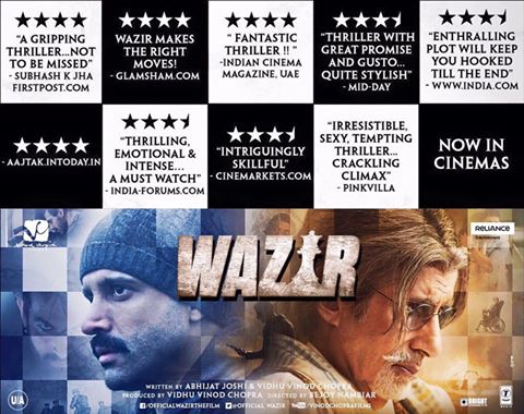 Wazir                                  (2016)
