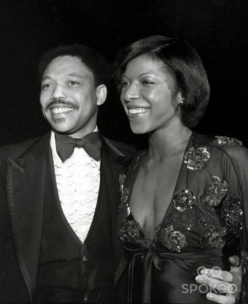 Natalie Cole & her husband Ray