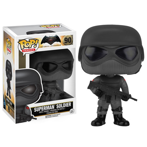 Batman V Superman Dawn of Justice Pop! Vinyl: Superman Soldier