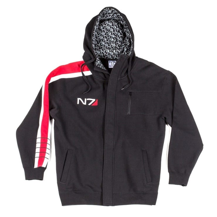 Picture of N7 Elite Armor Stripe Hoodie (Mass Effect)