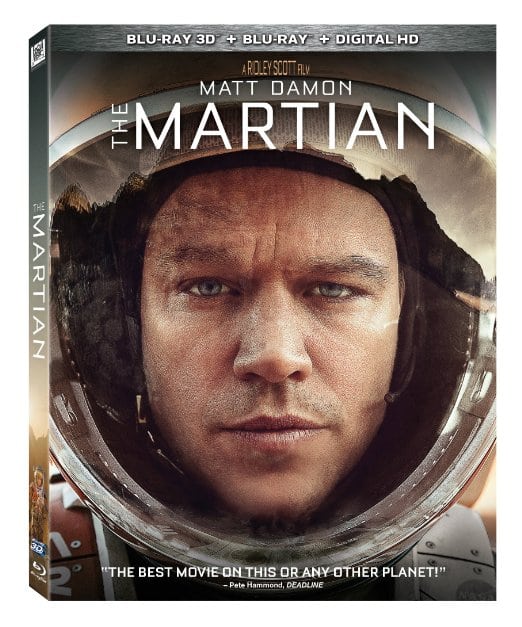 The Martian [Blu-ray 3D + Blu-ray + Digital HD]