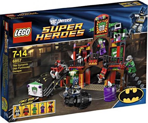 Lego 6857 Exclusive set The Dynamic Duo Funhouse Escape