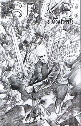 Spike: Shadow Puppets Sketch Variant # 1