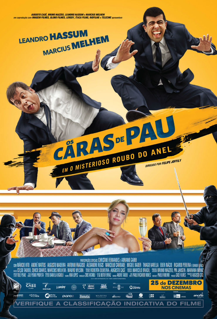Os Caras de Pau em O Misterioso Roubo do Anel