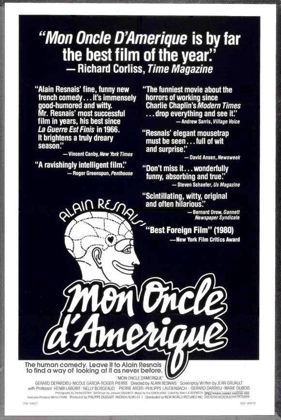 Mon oncle d'Amérique (1980)