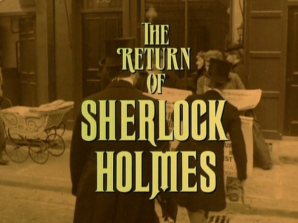 the return of sherlock