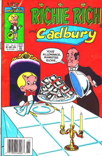 Richie Rich and Cadbury Richie Rich and Cadbury