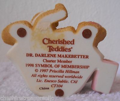 Cherished Teddies: Dr. Darlene Makebetter