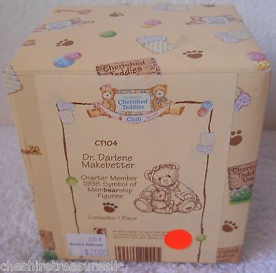 Cherished Teddies: Dr. Darlene Makebetter