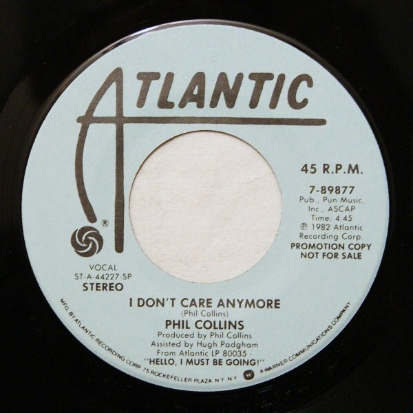I Don't Care Anymore (Single)
