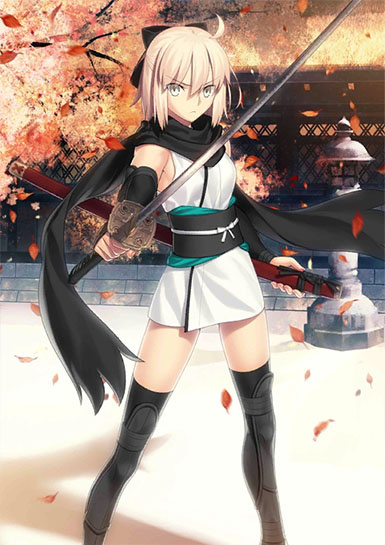 Saber Sakura (Okita Souji)