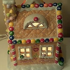 M&M's Gingerbread House