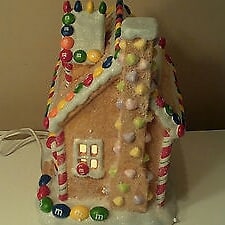 M&M's Gingerbread House