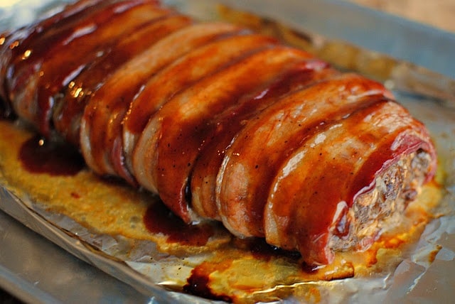 Bacon Wrapped Meatloaf