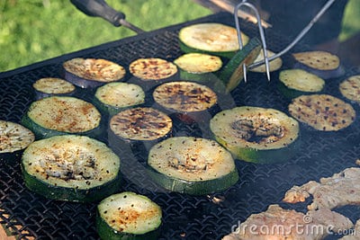 BBQ Courgettes (Zucchini)