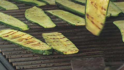 BBQ Courgettes (Zucchini)